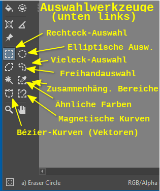 Auswahlwerkzeuge